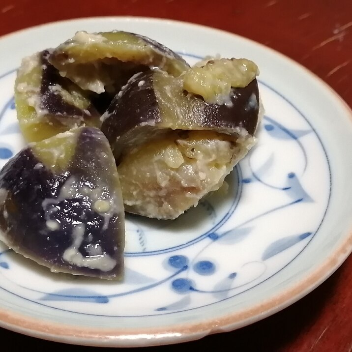 濃厚!ナスの酢味噌和え